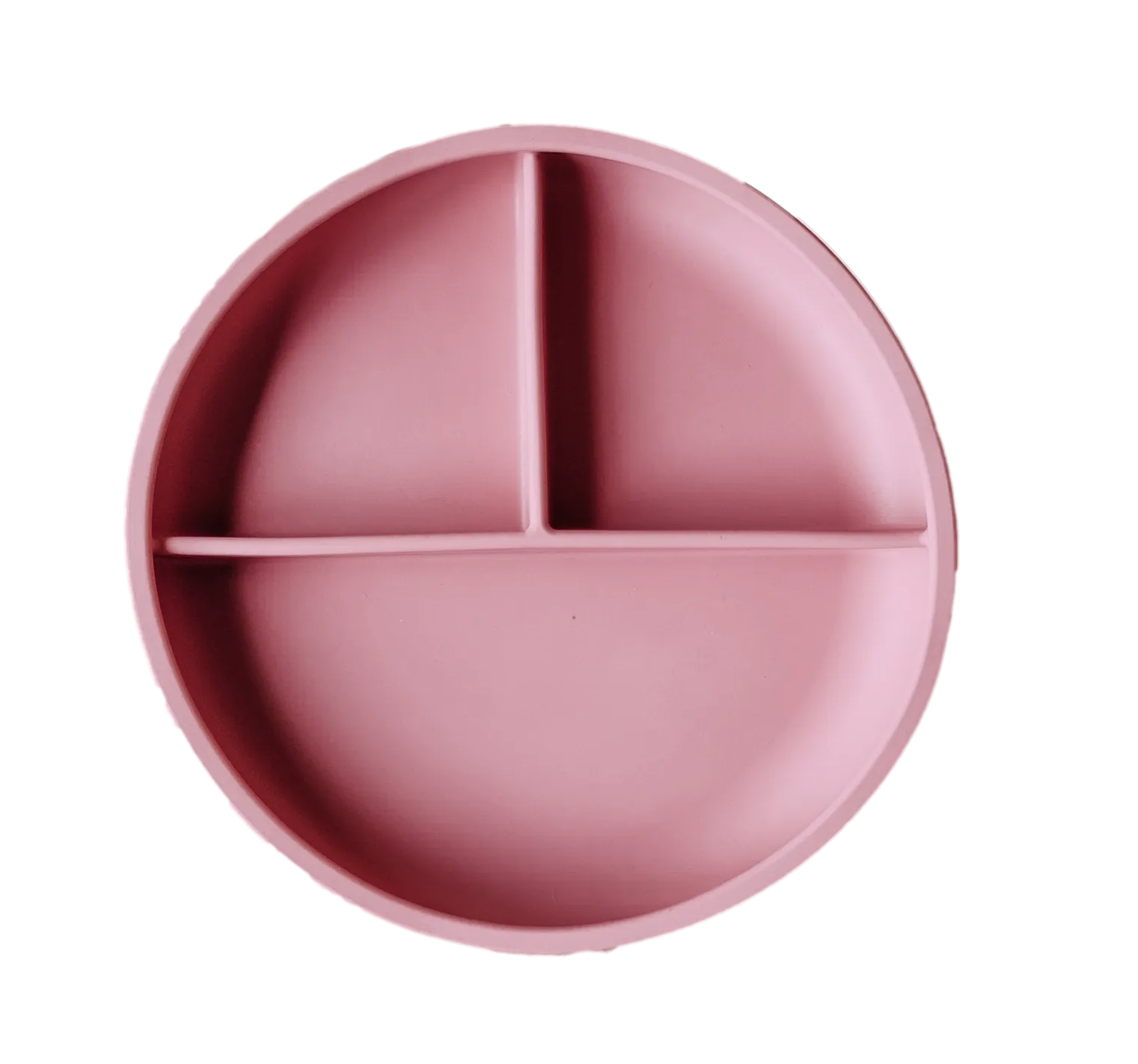 Desert Rose Silicone Suction Plate