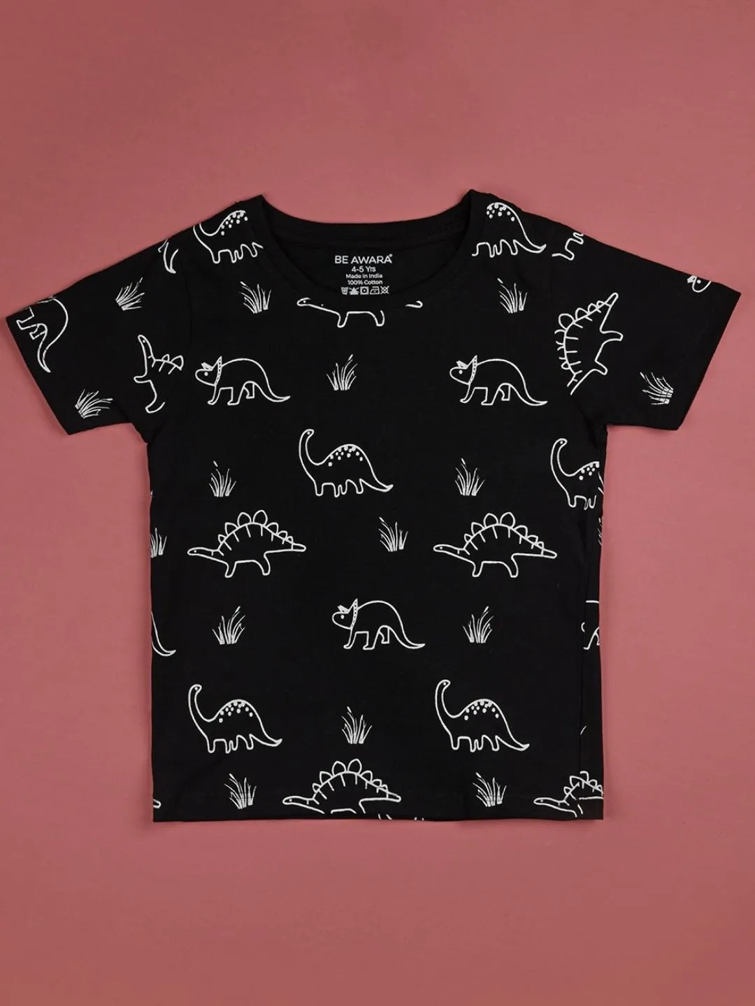 Dino Pattern Kids T-Shirt