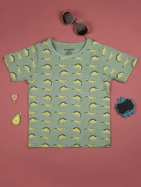 Dinosaur Pattern Kids T-Shirt