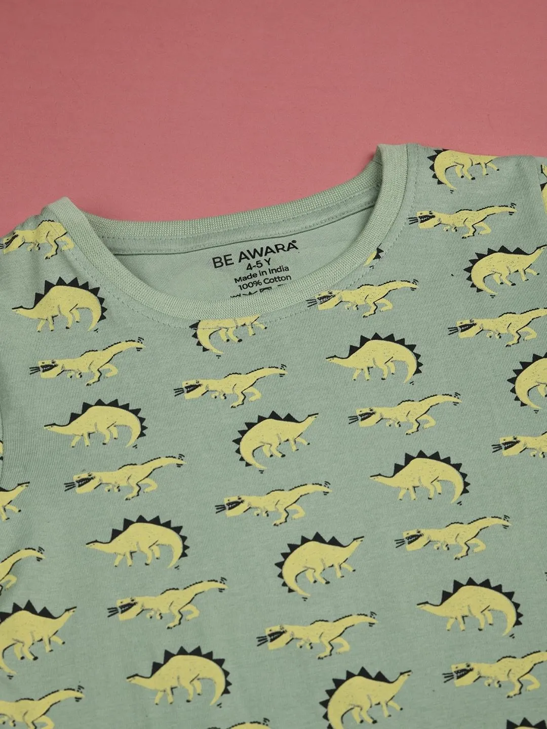 Dinosaur Pattern Kids T-Shirt