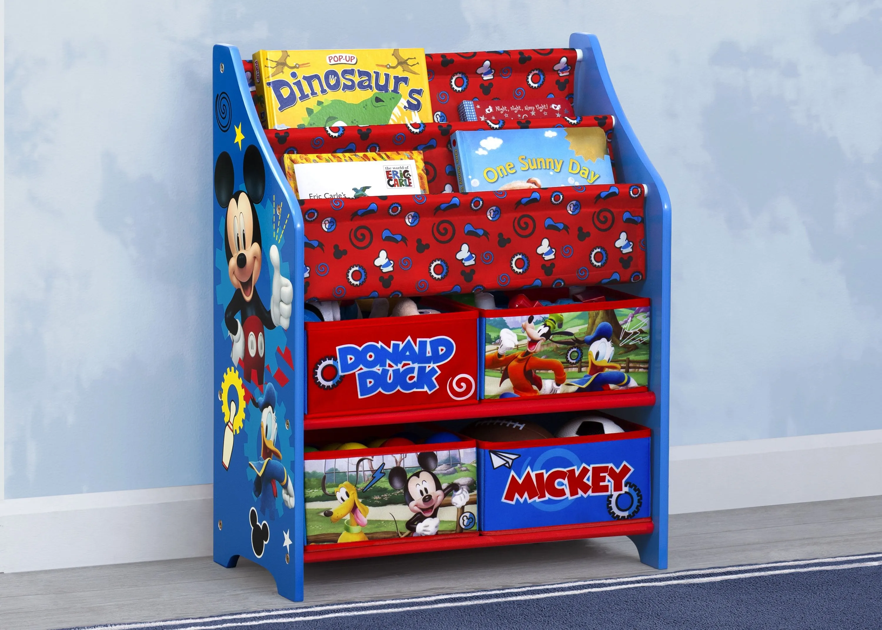 Disney Mickey Mouse Toy and Book Organizer