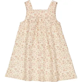 Dress Ayla - eggshell flowers