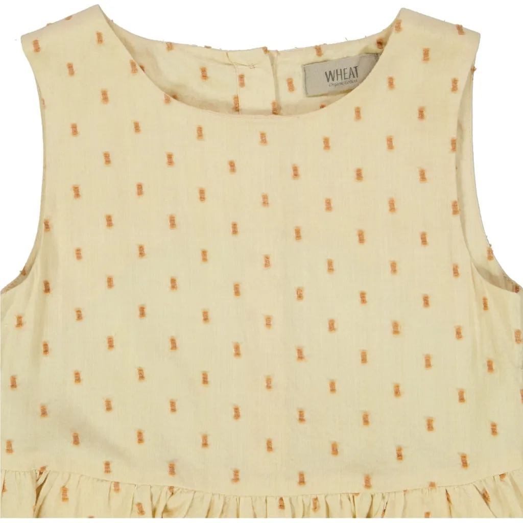 Dress Thelma - sandstone dot