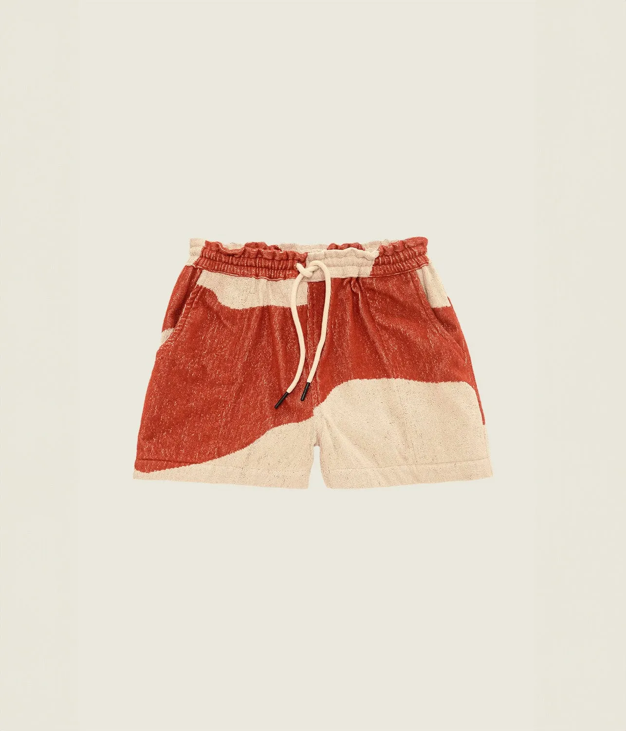 DRIZZLE TERRY SHORTS- AMBER DUNE