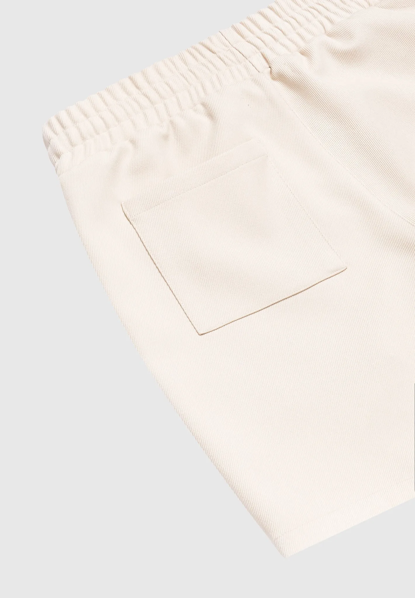 Eiffel Twill Shorts - Cream