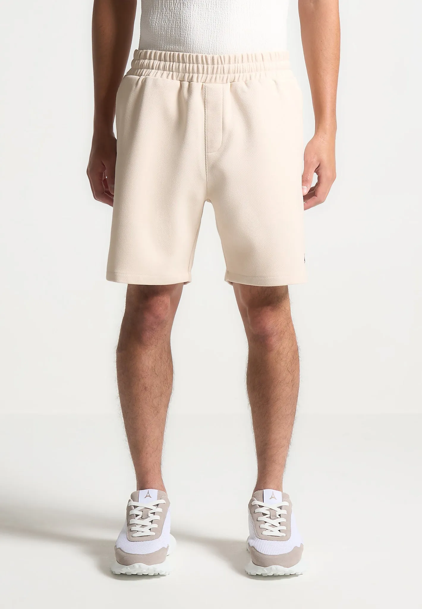 Eiffel Twill Shorts - Cream