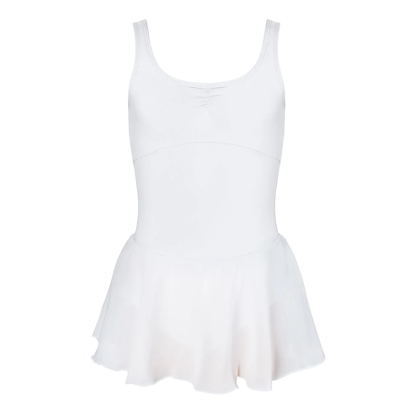 Energetiks Ashley Leotard With Skirt | White | Child