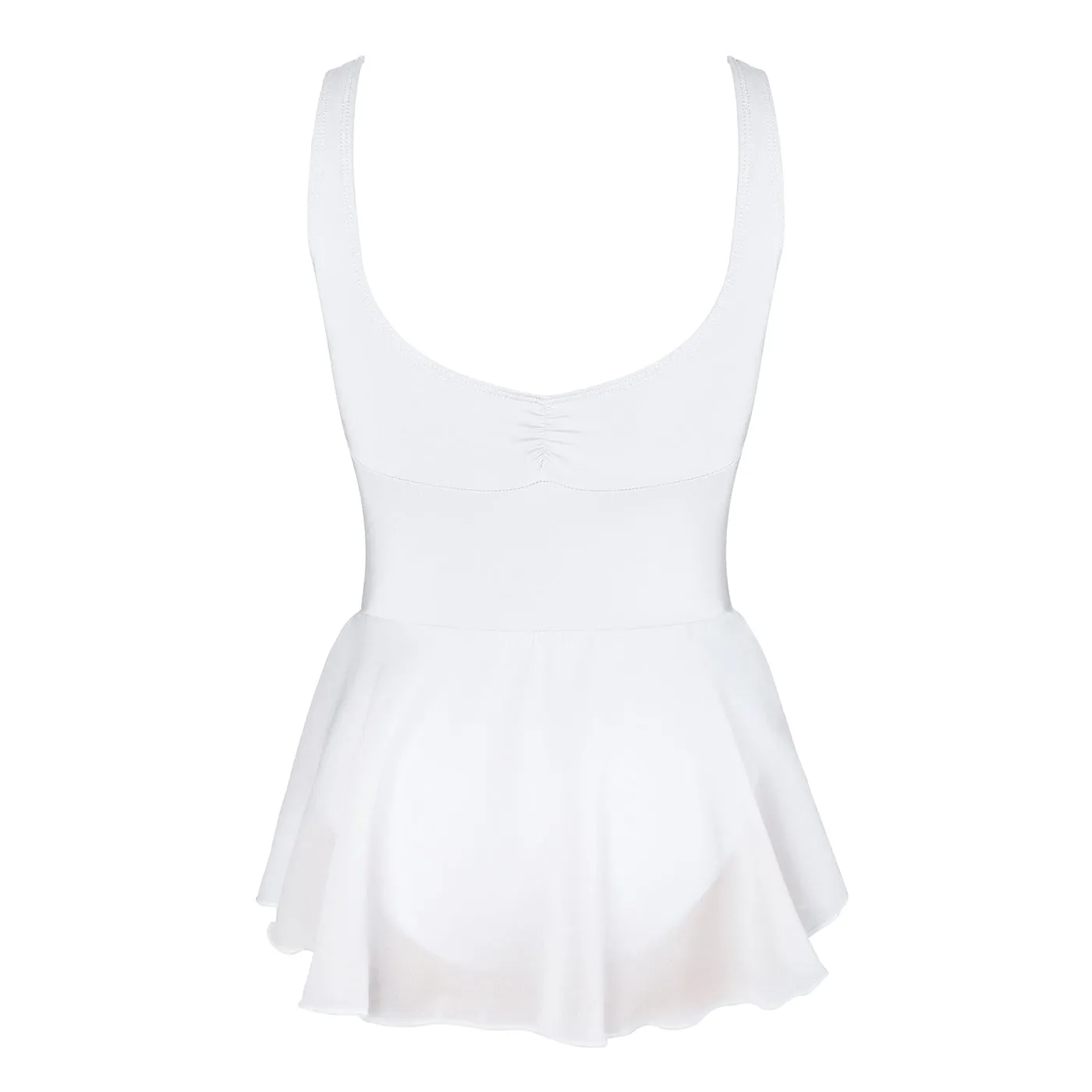 Energetiks Ashley Leotard With Skirt | White | Child