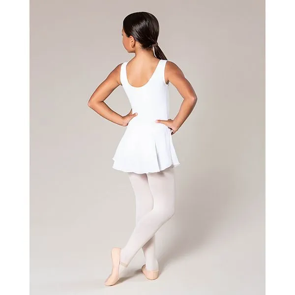 Energetiks Emery Leotard With Skirt | White (Child)