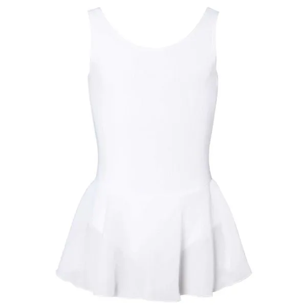 Energetiks Emery Leotard With Skirt | White (Child)