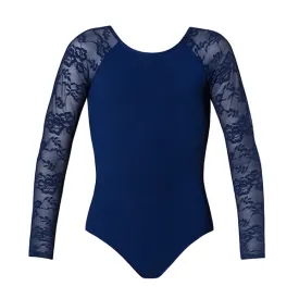 Energetiks Hailey Lace Leotard | Navy | Child