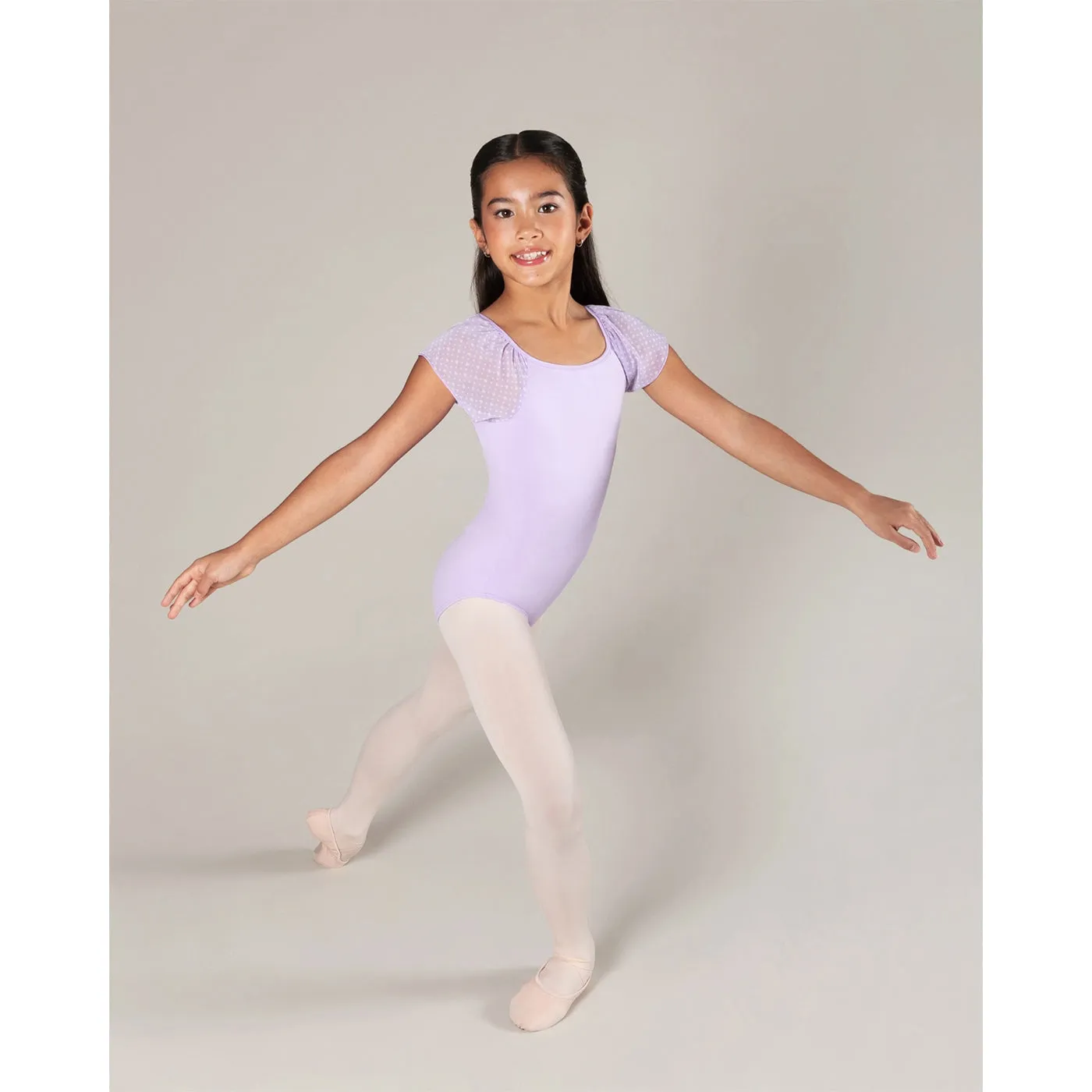 Energetiks Isla Heart Leotard | Lilac | Child