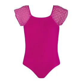 Energetiks Isla Heart Leotard | Mulberry | Child