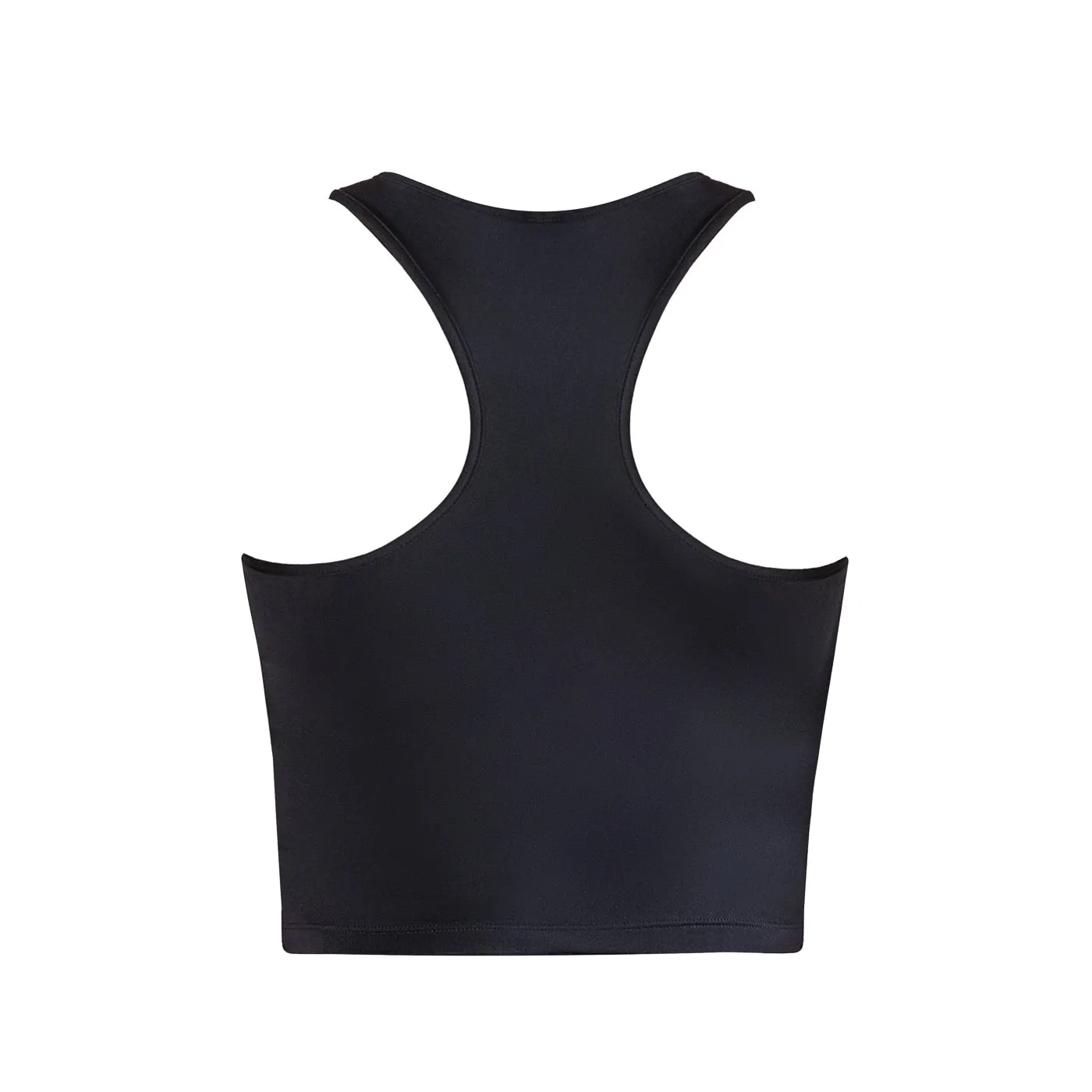 Energetiks Tori Racer Back Crop | Black (Child)