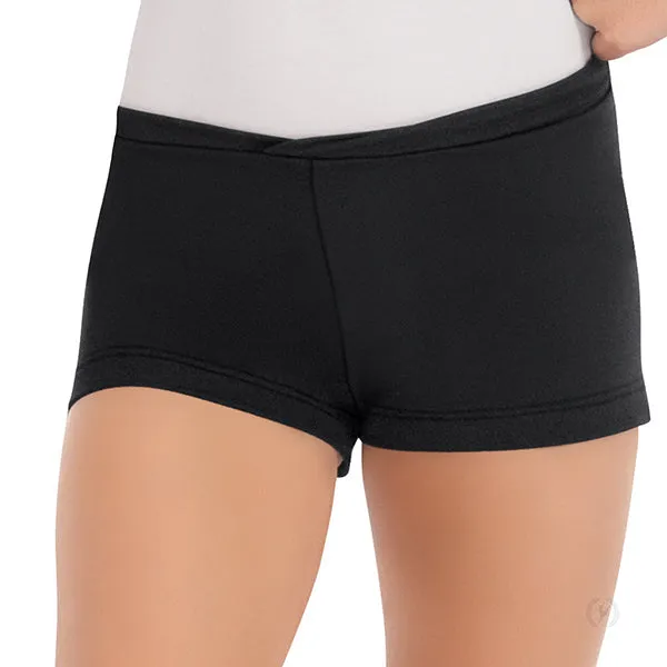 Eurotard Girls Microfiber V-Front Booty Shorts