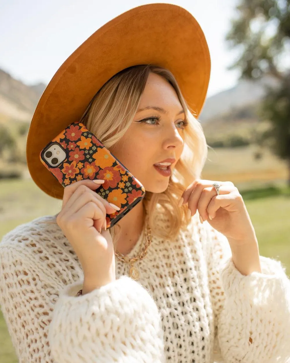 Flower Child | Bright Retro Floral Case