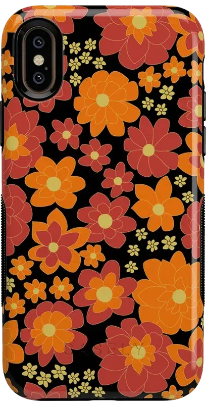 Flower Child | Bright Retro Floral Case