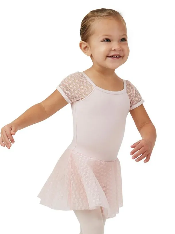 Girls Sweet Pea Raglan Sleeve Dress (CAP 11684c)