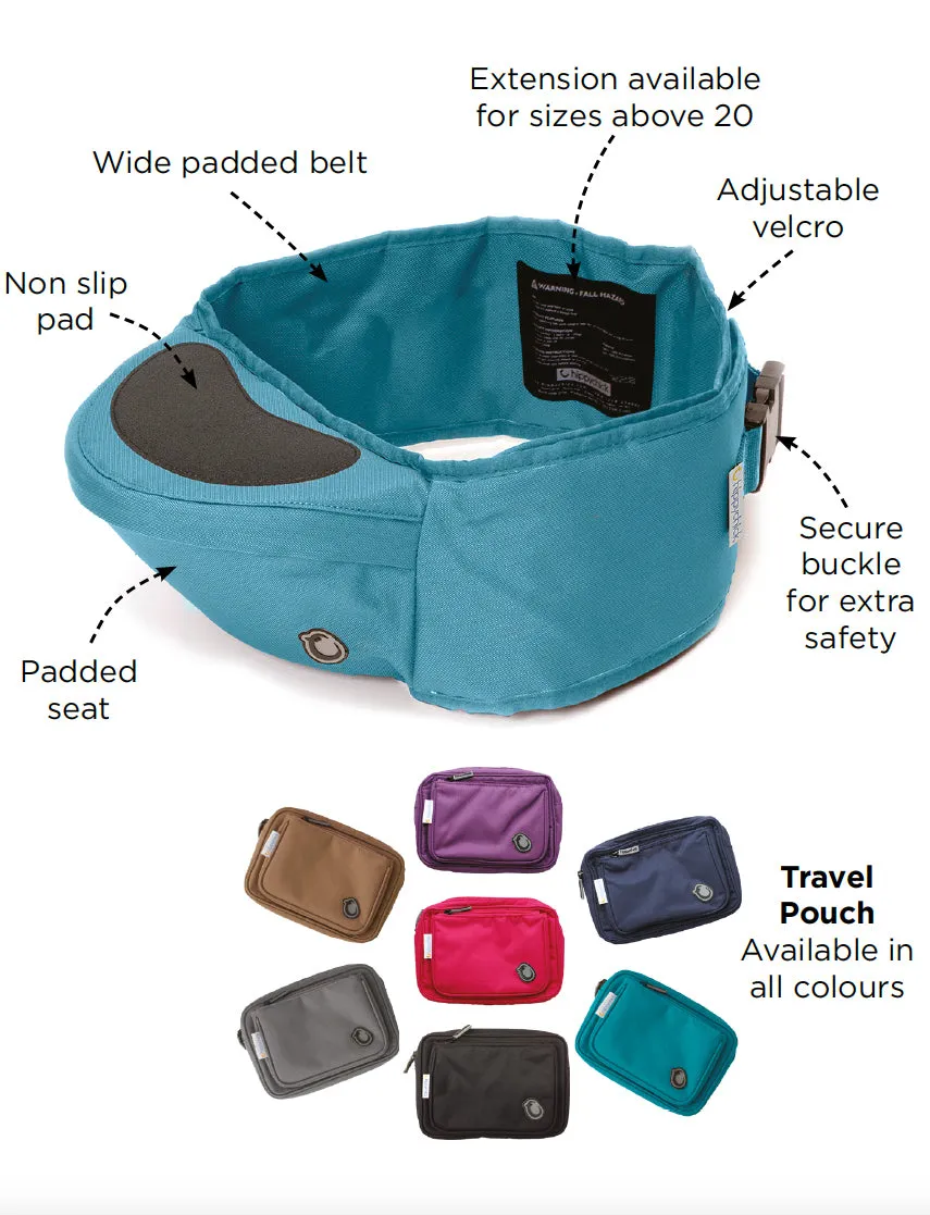 Hippychick Hipseat - Denim Blue