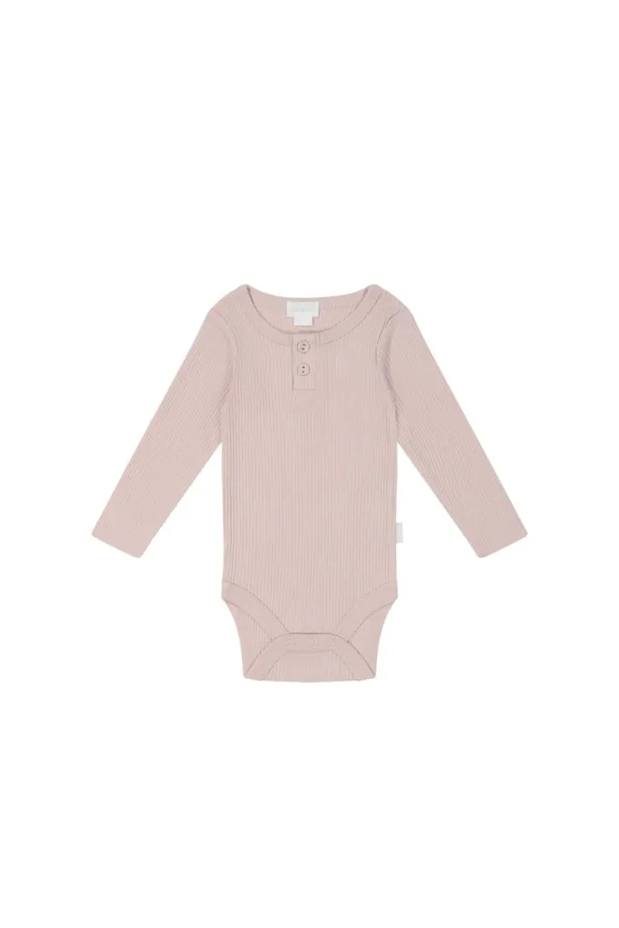 Jamie Kay - Modal Long Sleeve Bodysuit - 0-3m - Rosie