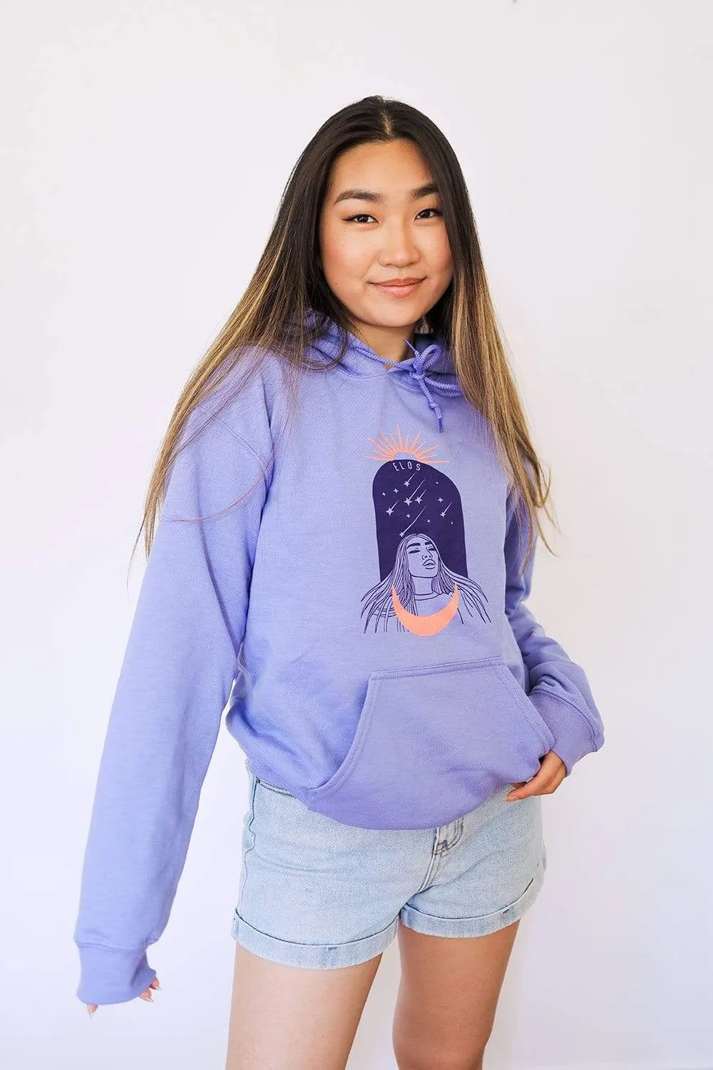 JenerationDIY: Exclusive Moon Child Violet Hoodie