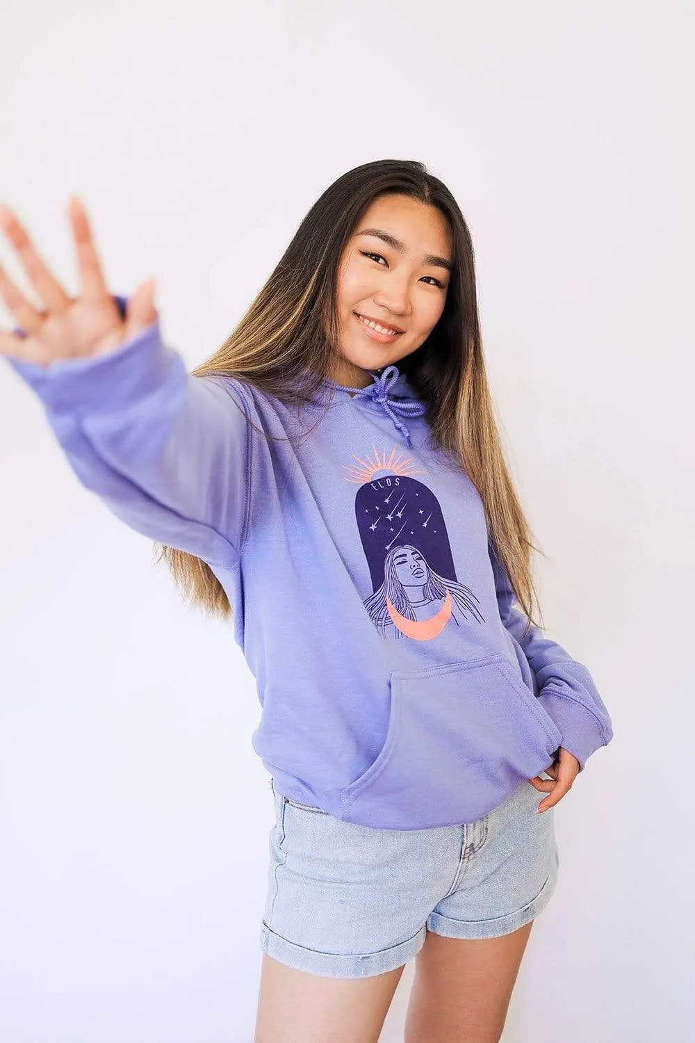 JenerationDIY: Exclusive Moon Child Violet Hoodie