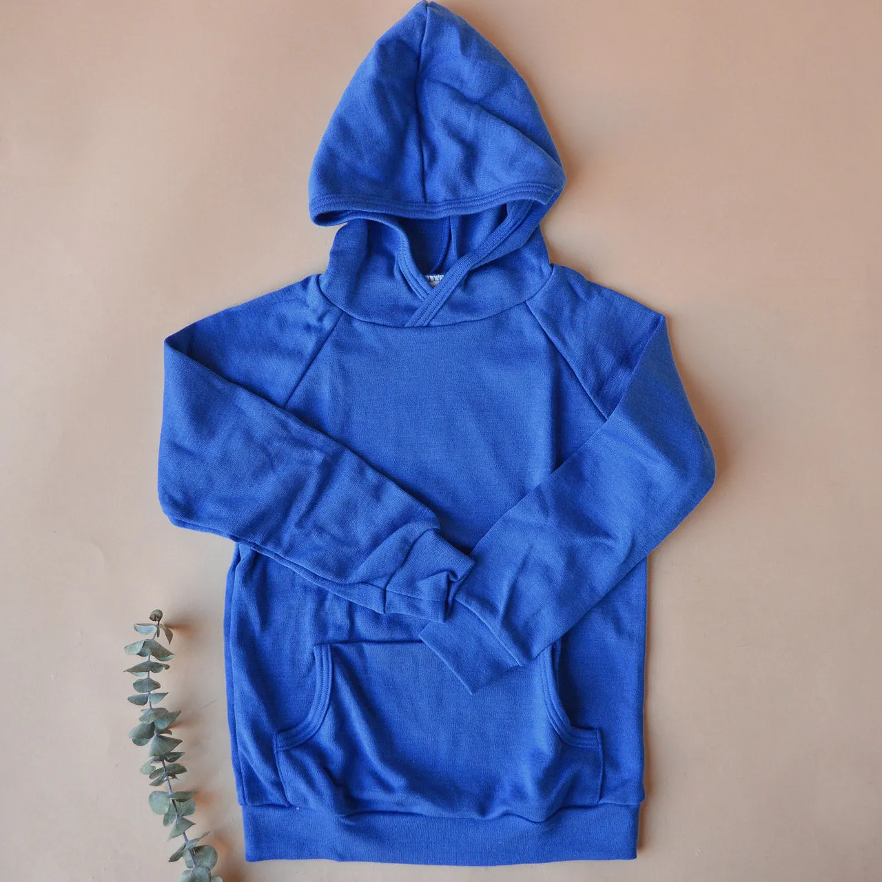 Kids Hoody in Organic Merino Wool/Silk (5-10y) *Limited Edition