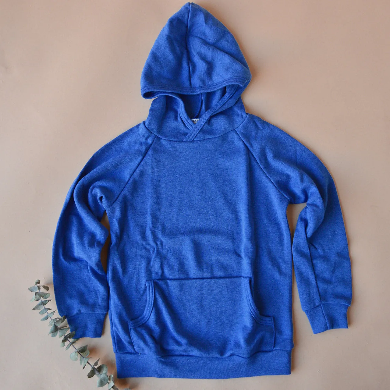 Kids Hoody in Organic Merino Wool/Silk (5-10y) *Limited Edition