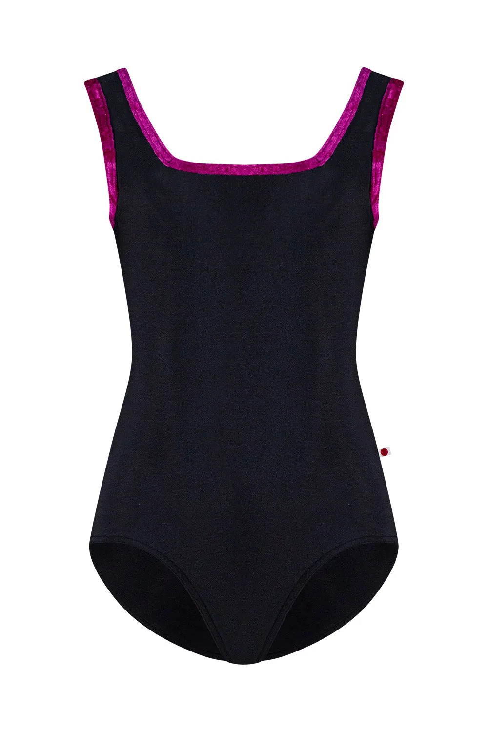 Kid's Marieke Leotard in Black - Yumiko