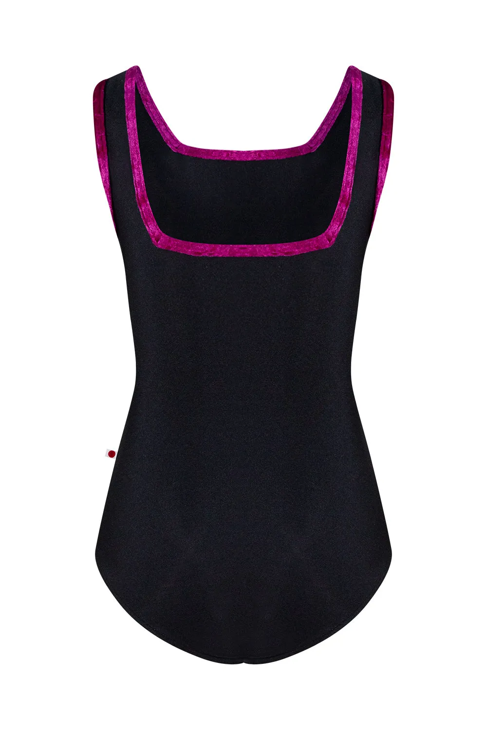 Kid's Marieke Leotard in Black - Yumiko