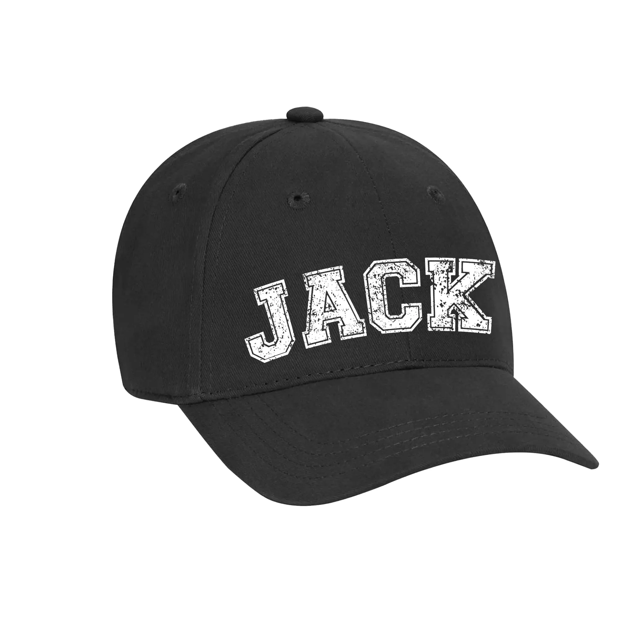 KIDS Personalized Hat - Distressed Varsity Name