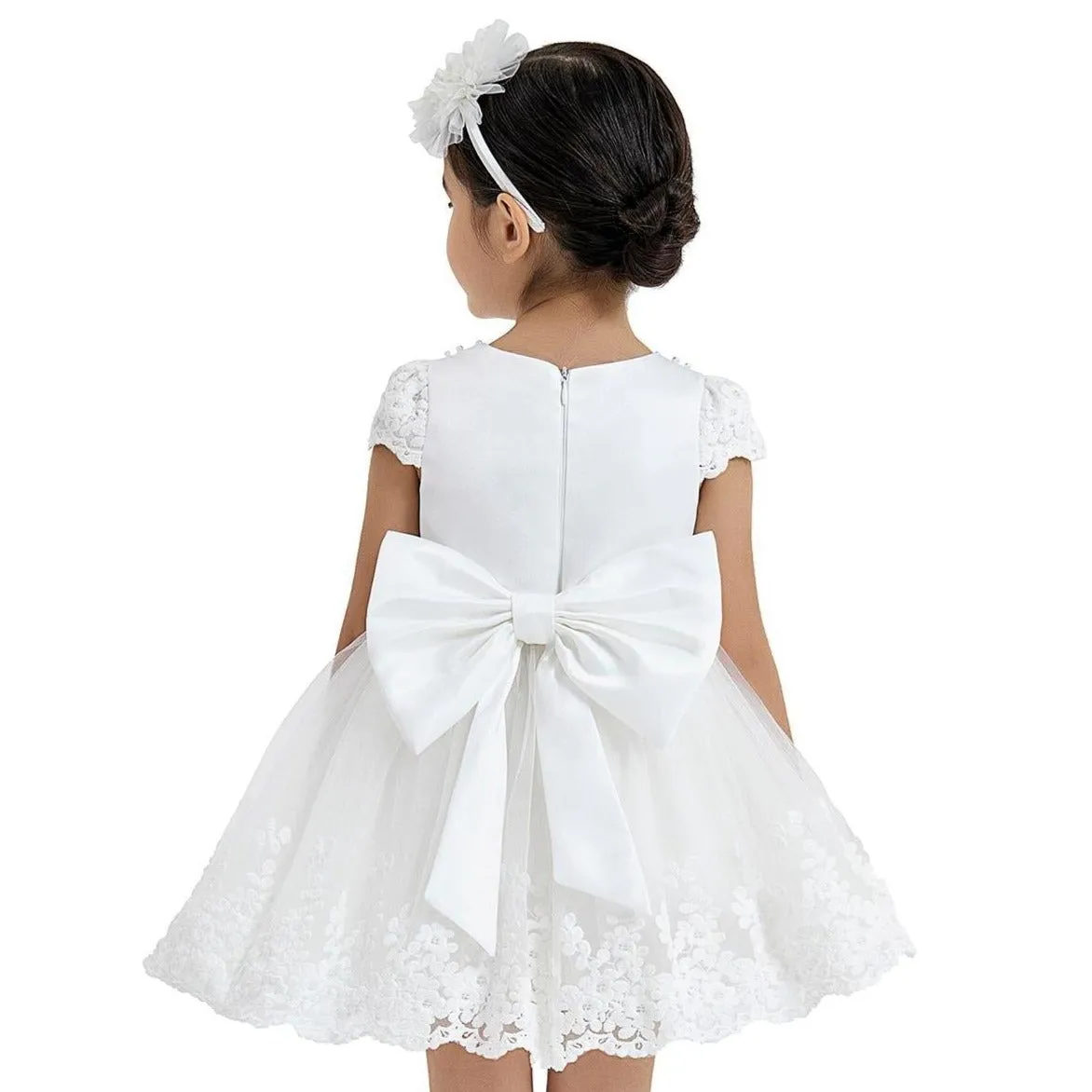 Lacy Heart Girls Formal Dress