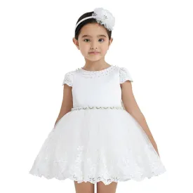 Lacy Heart Girls Formal Dress