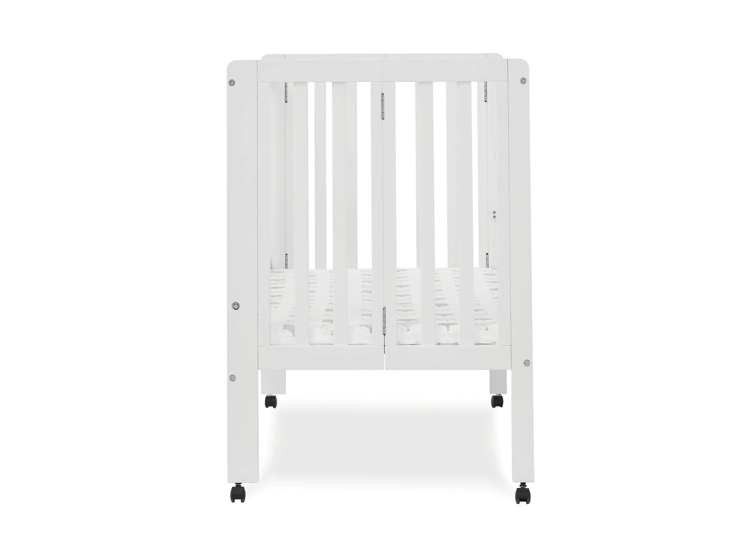 Lee Portable Folding Mini Crib with 1.5-Inch Mattress