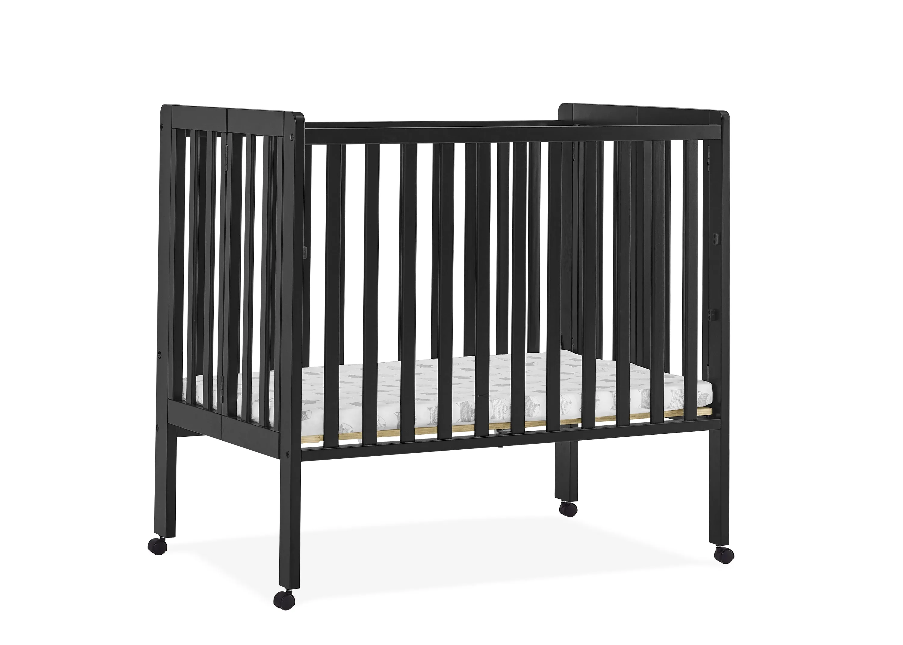 Lee Portable Folding Mini Crib with 1.5-Inch Mattress