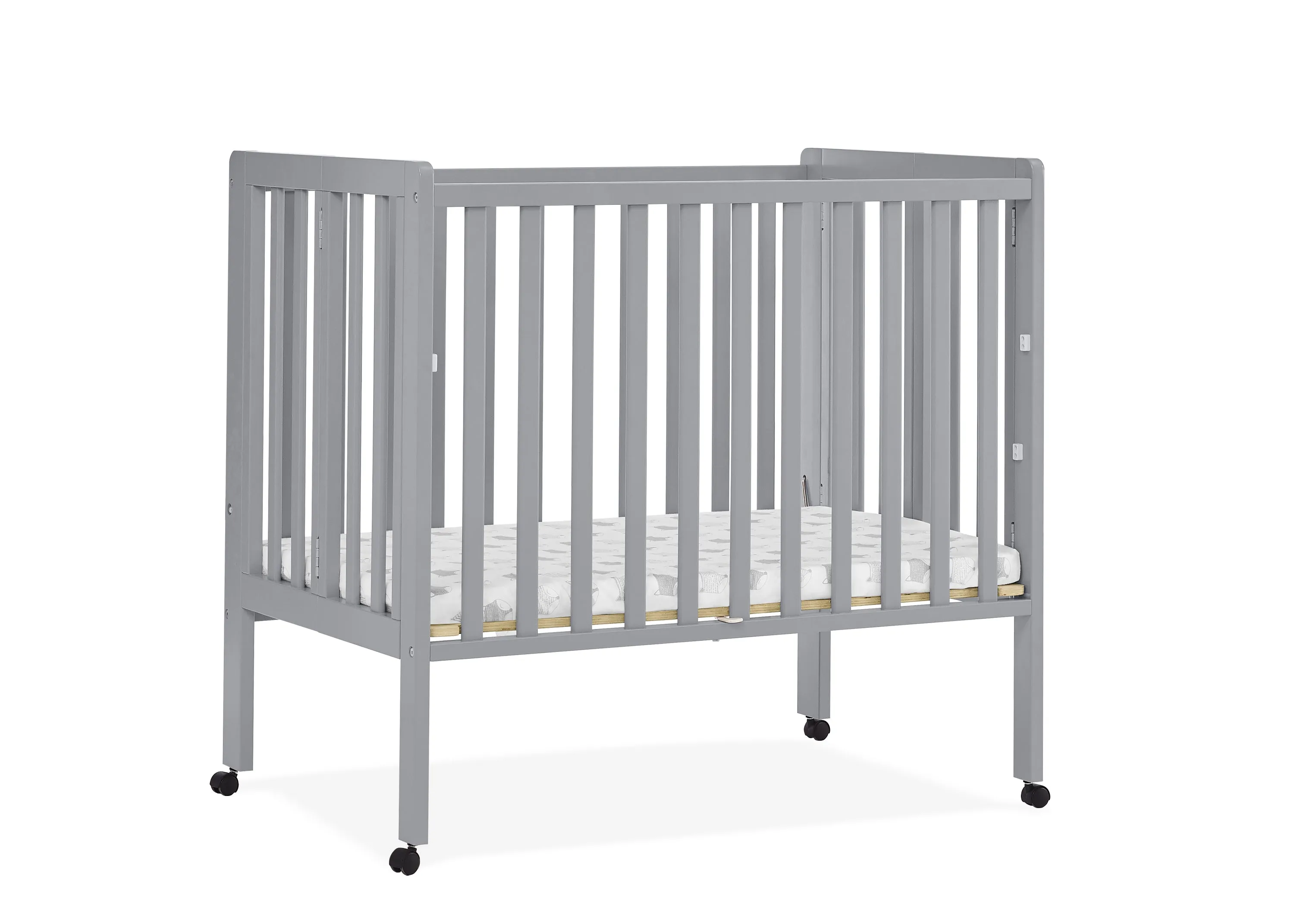 Lee Portable Folding Mini Crib with 1.5-Inch Mattress