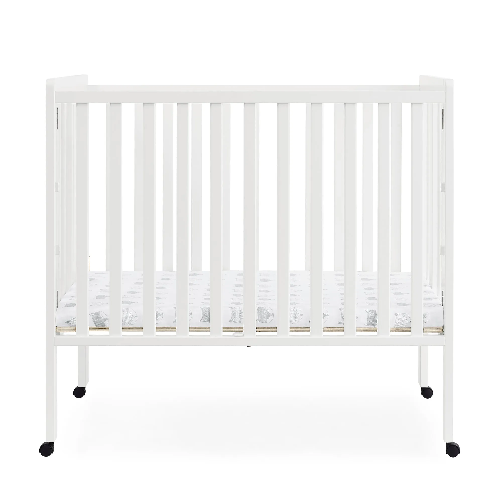 Lee Portable Folding Mini Crib with 1.5-Inch Mattress