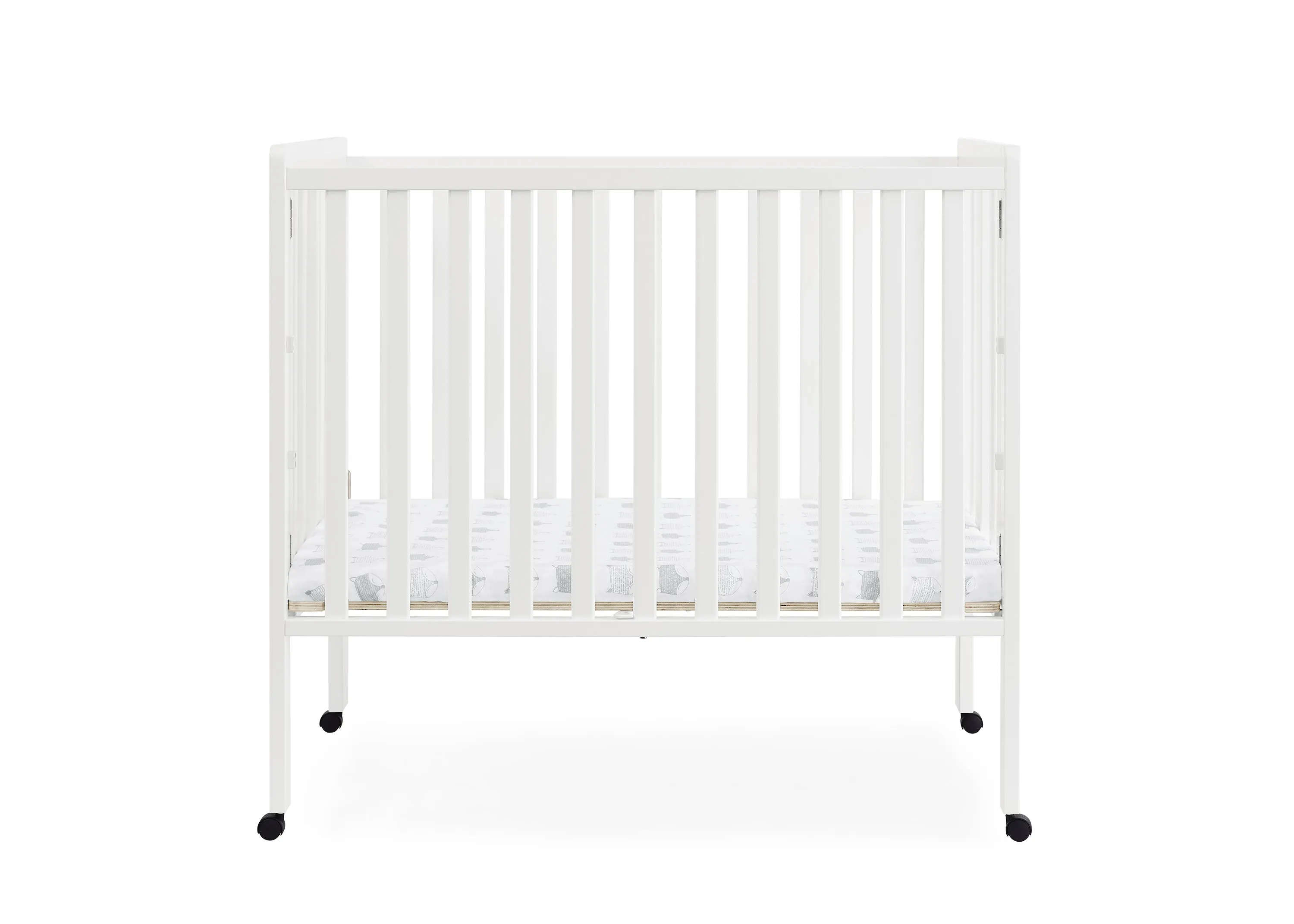 Lee Portable Folding Mini Crib with 1.5-Inch Mattress