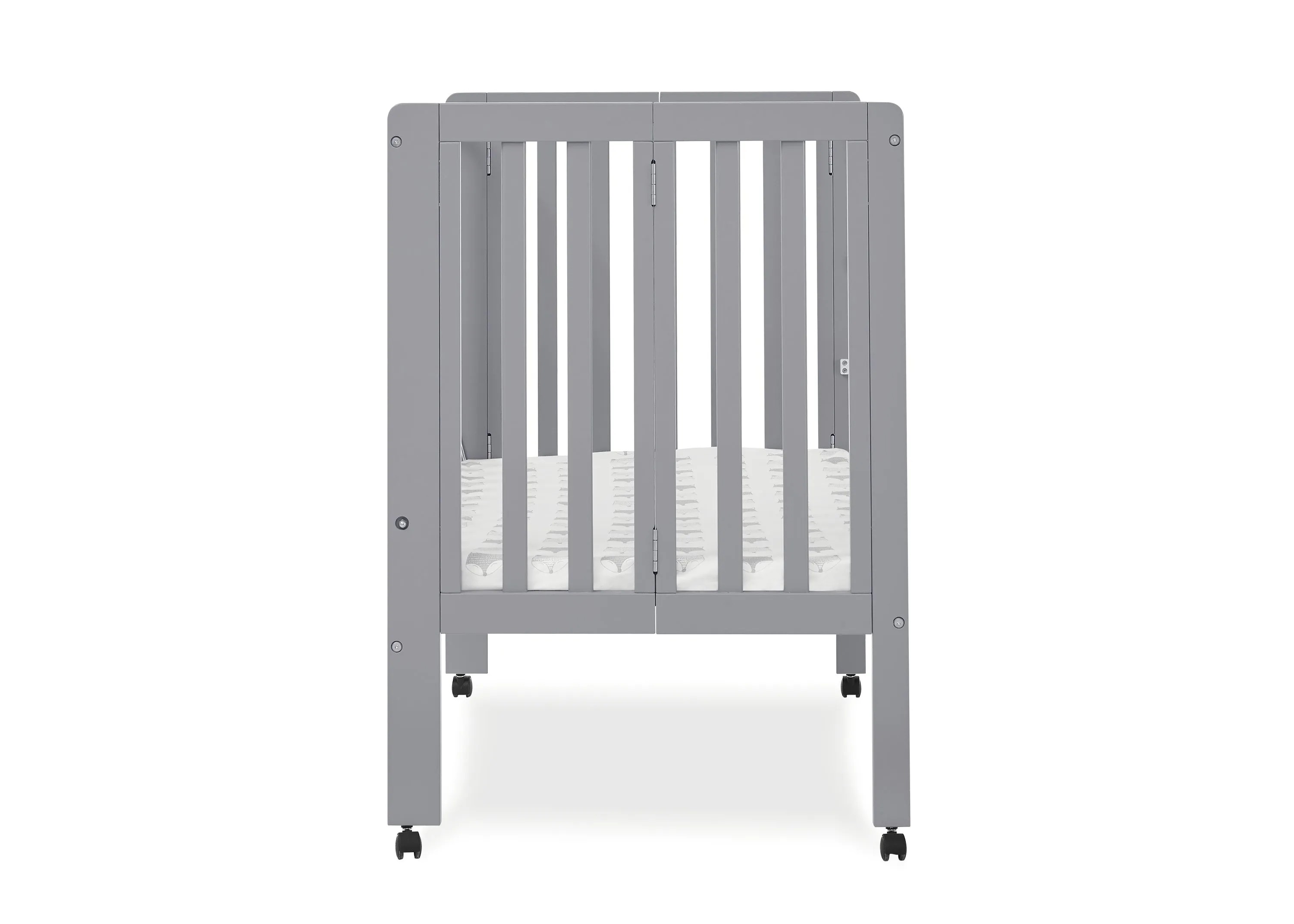 Lee Portable Folding Mini Crib with 1.5-Inch Mattress