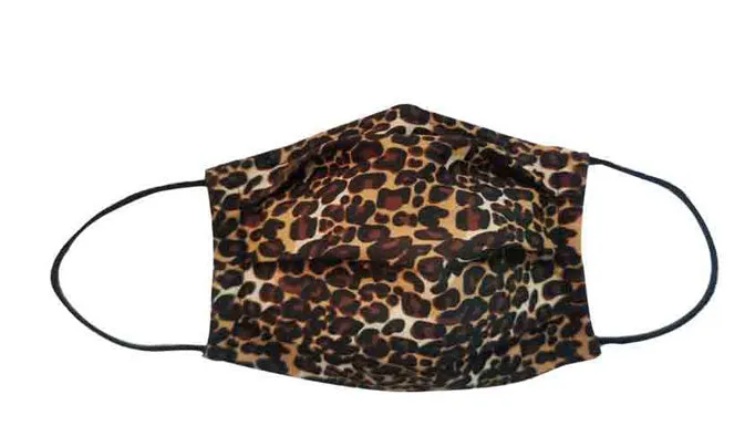 Leopard Fabric Face Mask (Child)