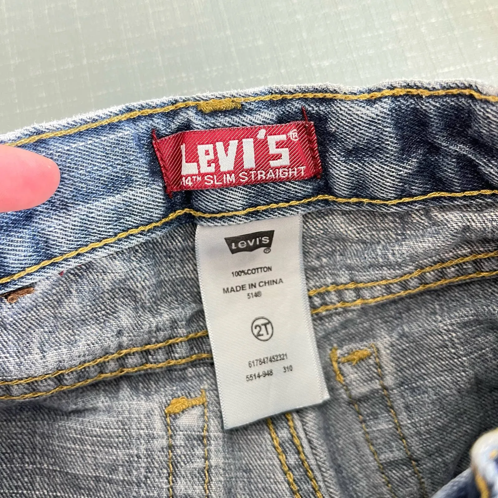 Levi's 514 Cut Off Jean Shorts 2T