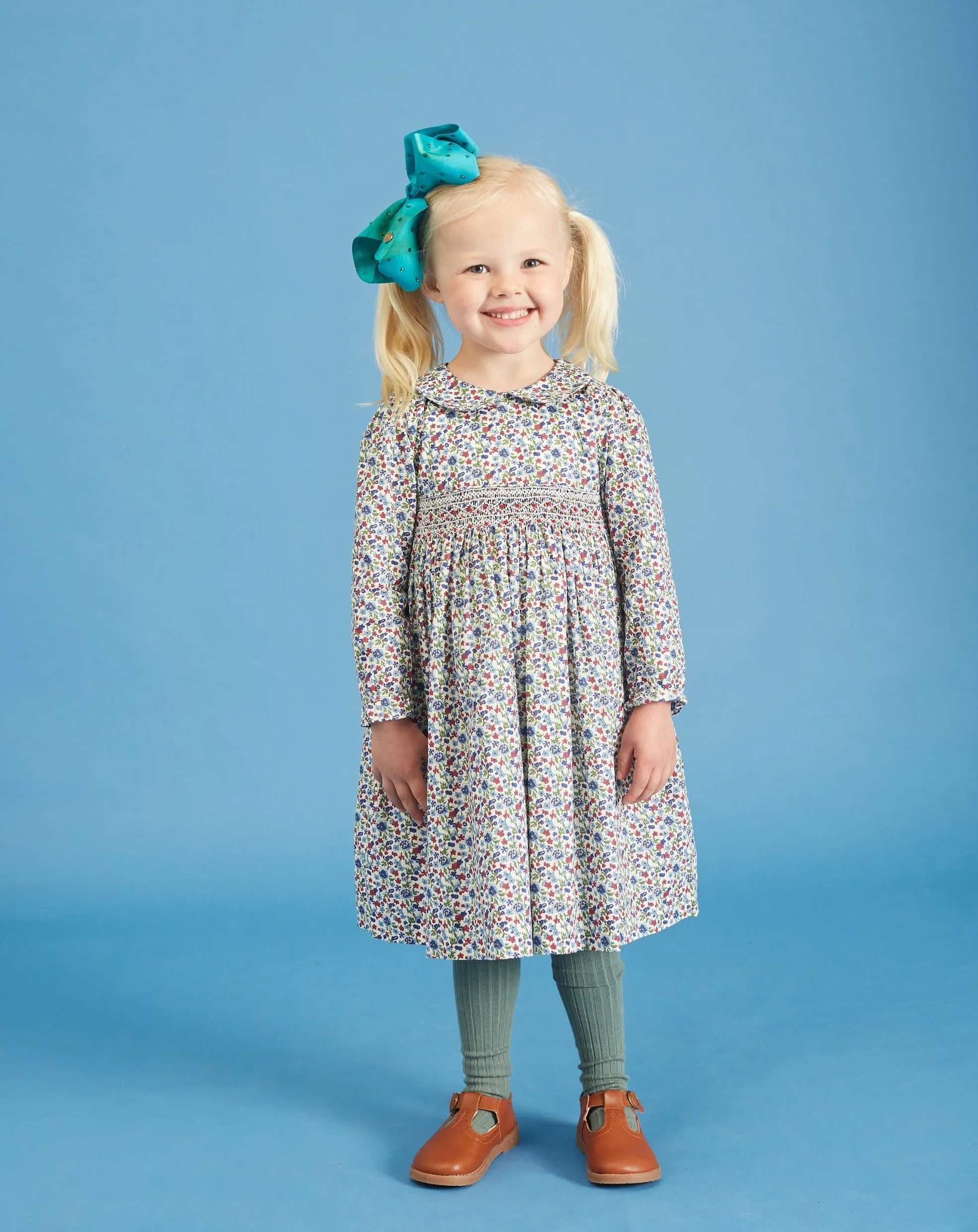 Long Sleeve Girls Dress - Phaedra