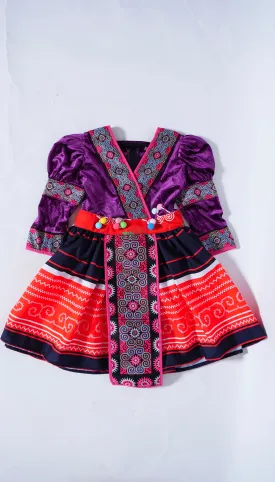 Long Sleeves Girl Dress (7-8yr)