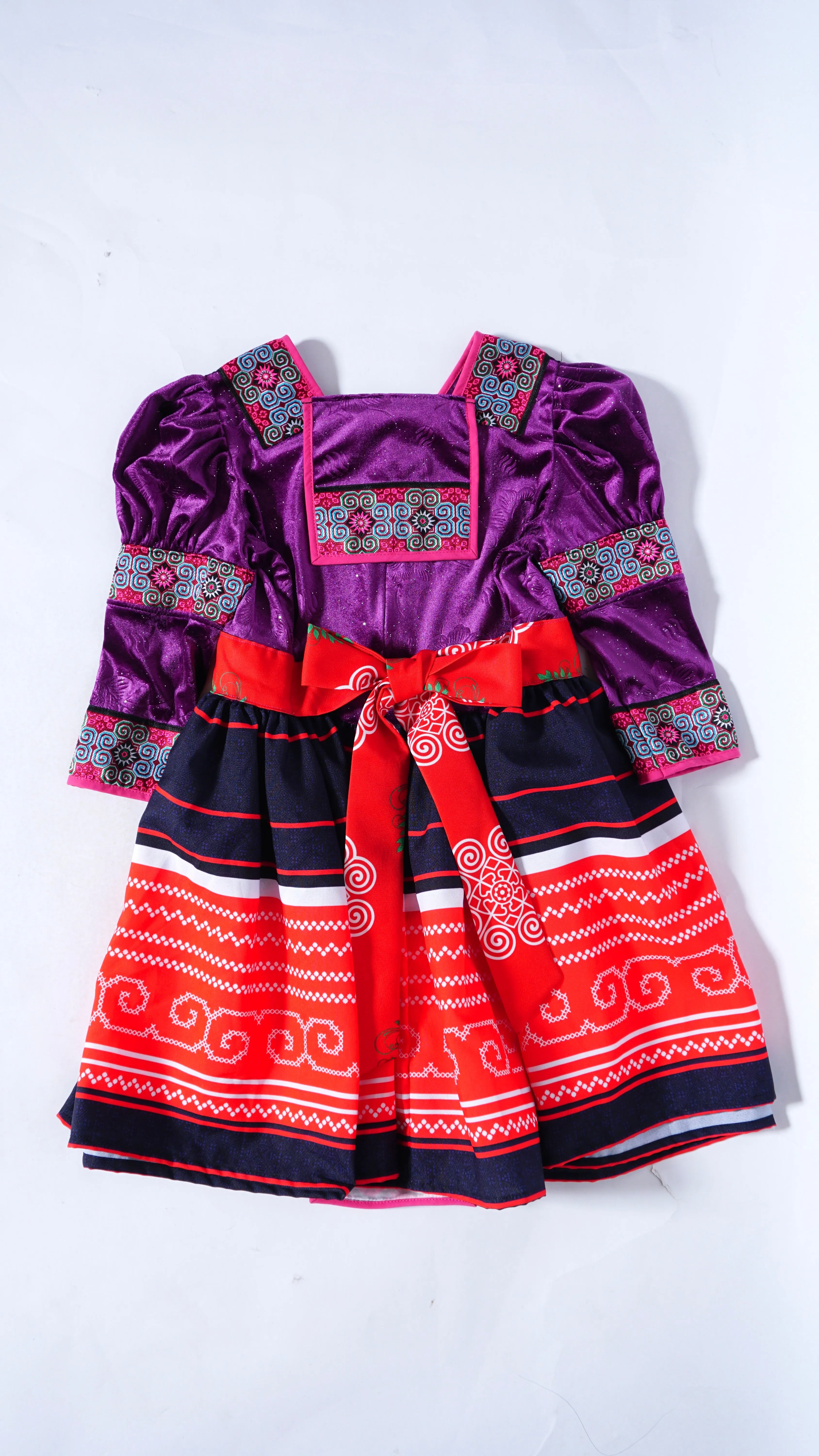 Long Sleeves Girl Dress (7-8yr)