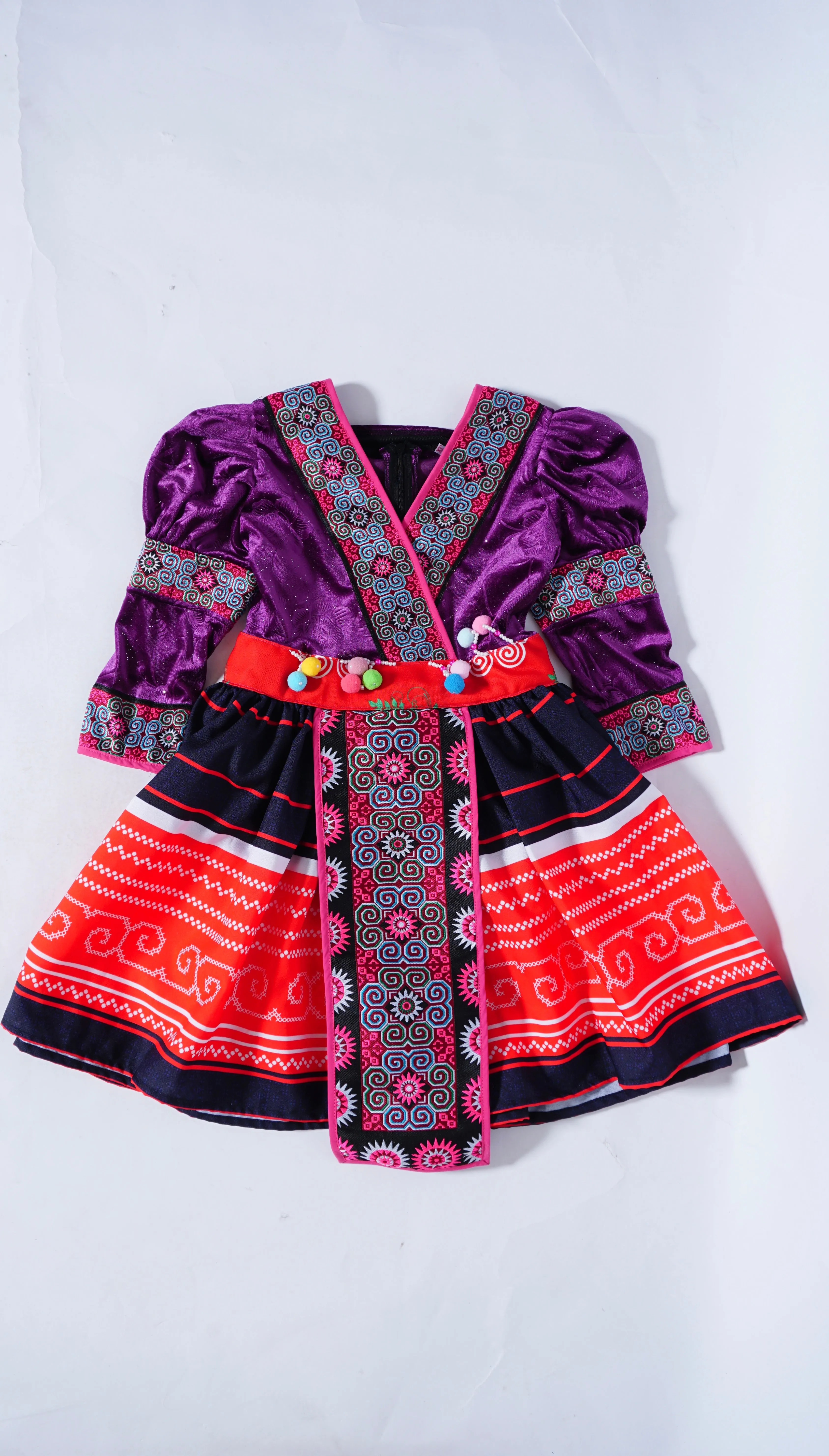 Long Sleeves Girl Dress (7-8yr)