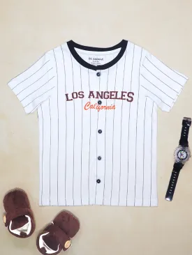 Los Angeles Kids Half Sleeves Round Neck Shirt