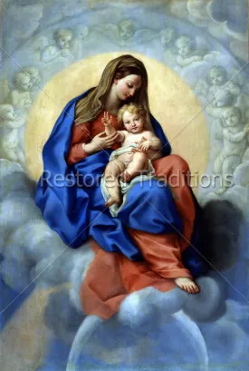 Madonna and Child in Glory – Maratti