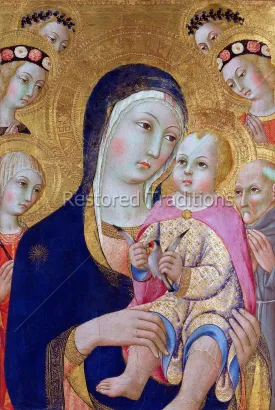 Madonna and Child with Saints – Pietro