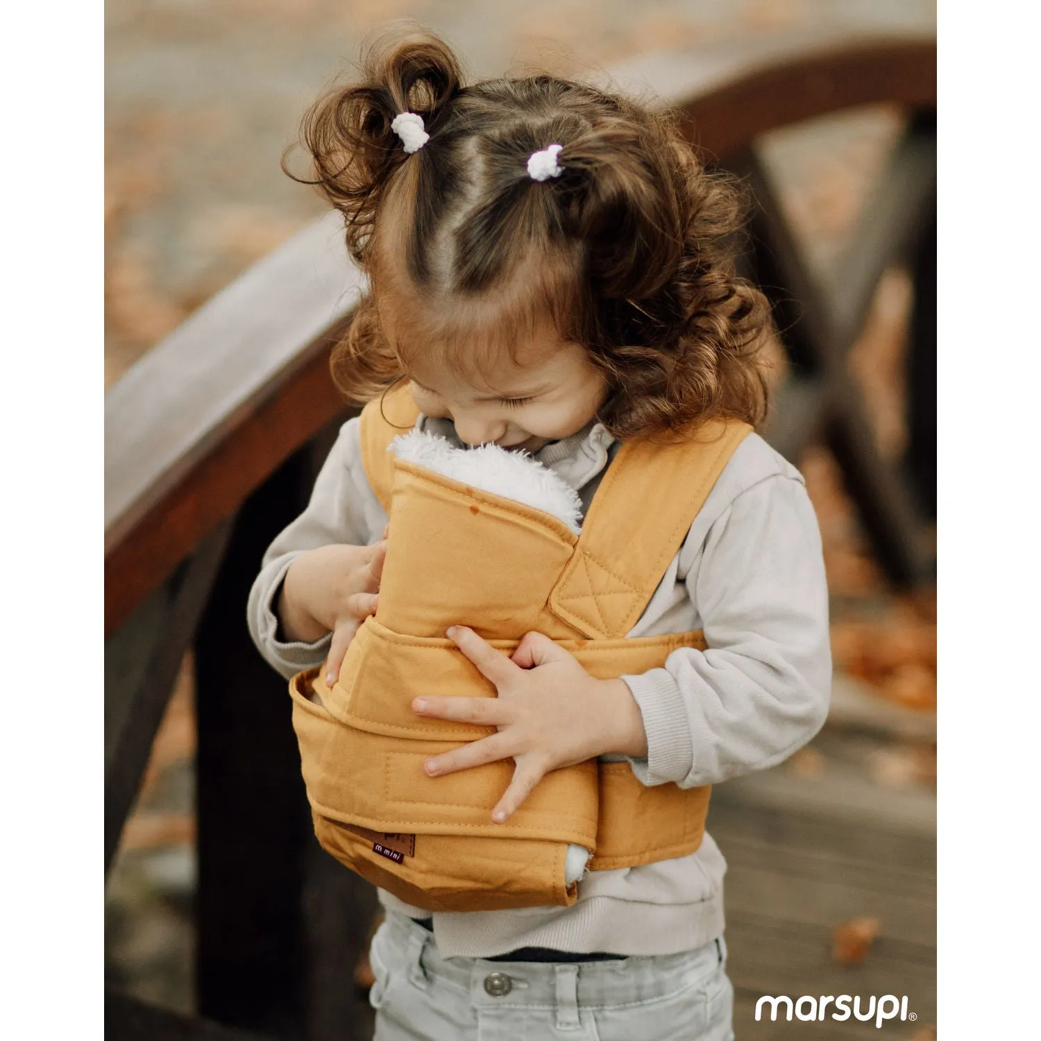 Marsupi Mini Doll Carrier - Butterscotch