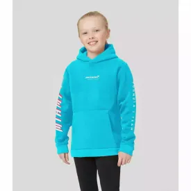 McLaren F1 Kids Miami Neon Logo Hoodie-Vice Blue/Aqua Sky